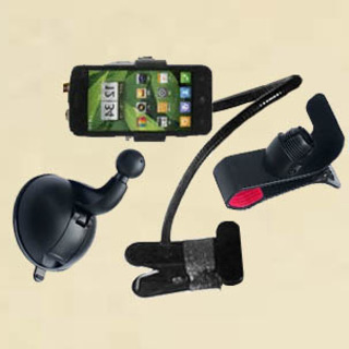 StayblGear 3-in-1 Smart Phone Clip and Gooseneck Flex Arm