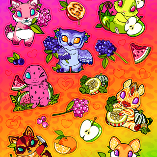 Sticker Sheet G