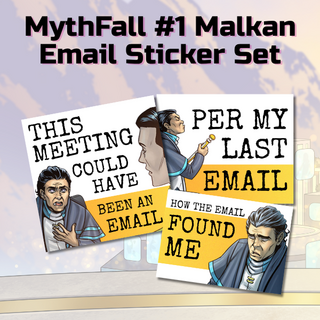 MythFall Malkan Email Sticker Set