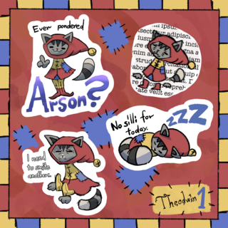 Theodwin Stickersheet 1
