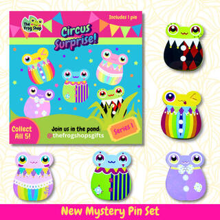 Mystery Surprise Clown Pin