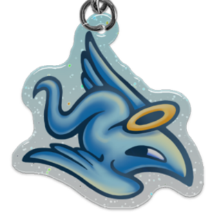 Bird Wisp -Mini Charm
