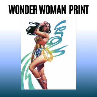 Extra Wonder Woman Print