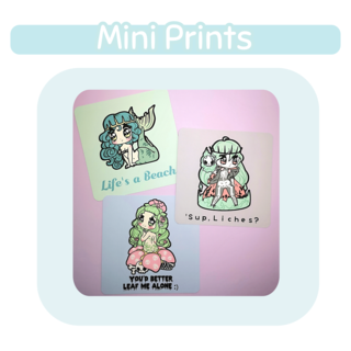 Mini Prints - 5x5