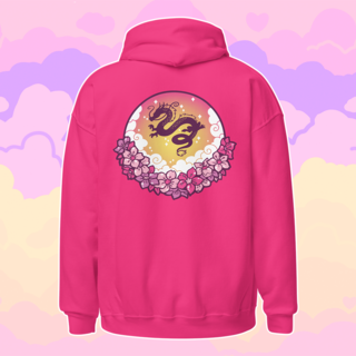 Eastern Dragon Embroidered Hoodie