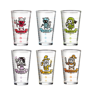 Heroes of Barcadia Base Game Glass Set