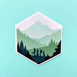 d20 Adventure Sticker