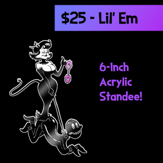Mistress Em Acrylic Figure