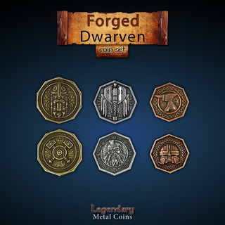 Forged Dwarven Coin Set