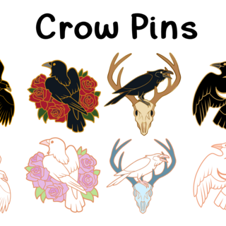 Crowllection Pin