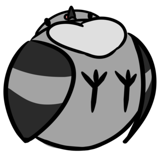 Orbiting Pidove Keychain