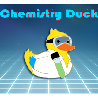 Chemistry Duck Pin