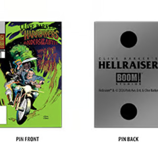 Harrowers #1 Cover Enamel Art Pin