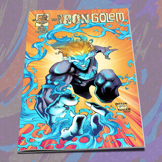 The Iron Golem #1 Print Variant Cover By Robson/Caponi