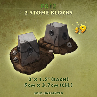 FO12 - 2 Stone Blocks