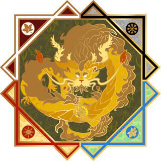 HuangLong The Yellow Emperor Enamel Pin - Preorder
