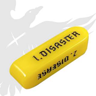 Additional D4 Game Die - Yellow