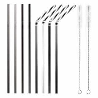 Reusable Metal Straw 8-Pack