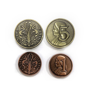 Lorenzo: Metal Coins Set