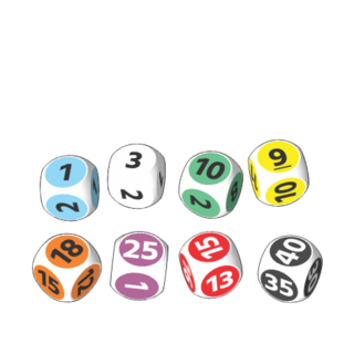 Add-on: 8 dice set