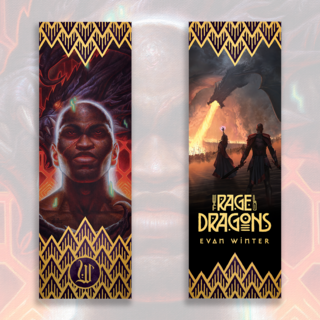 'The Rage of Dragons' Deluxe Foil Bookmark