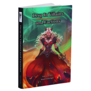 Hardcover Drop In Villains and Factions