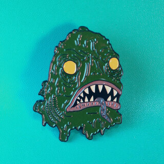 Deep Spawn soft enamel pin