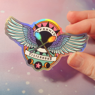 Spoonie Sisterhood Sticker