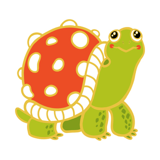 Nita the Tortoise Enamel Pin