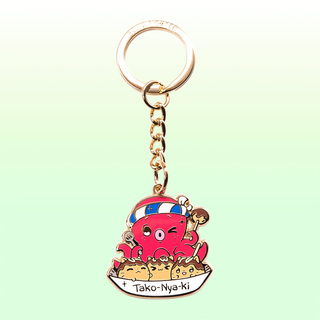 Keychain Tako-Nya-Ki Kitties