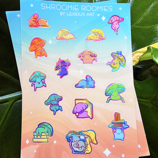 Holographic Sticker Sheet (Version 1)