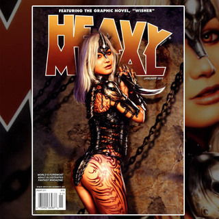 HEAVY METAL Magazine January 2011