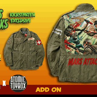 Mars Attacks KS Exclusive Jacket by Bull Airs x  Atomic!
