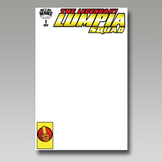 BLANK SKETCH Cover Variant - LEGENDARY LUMPIA SQUAD #1 Comic Book