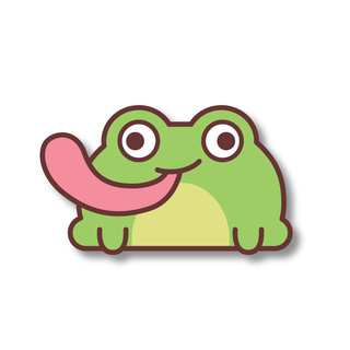 Silly Frog Mini Pin