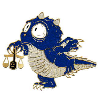 Zodiac Derpy - Libra - Pin