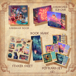 ⚡ Hardback Book- Special Edition (slipcase, stickers, postcards)