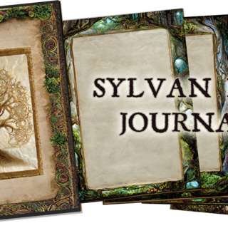 SYLVAN RPG JOURNAL full-color Paperback