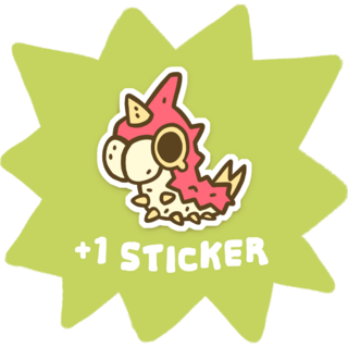 Pocket Bugs vinyl sticker