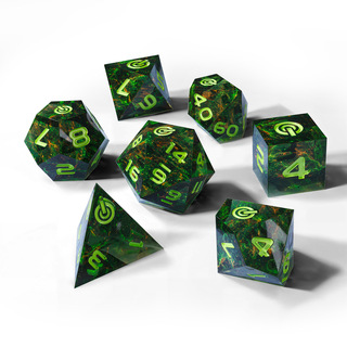 Sharp-Edged Resin Dice - Virtual Matrix