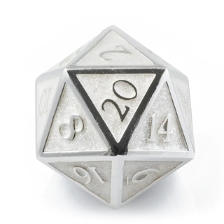 The Frost Giant - Giant Metal D20