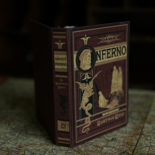 Novel Travelbook Dante's Inferno by Dante Alighieri 1320