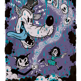 MOLLY'S NIGHTMARES SDCC EXCLUSIVE 13X19 PRINT by Frank Forte