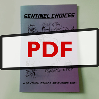 PDF of  Sentinel Choices Adventure Zine