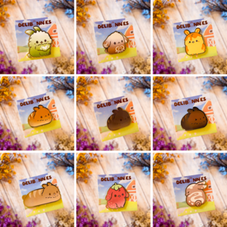 Delibunnies Enamel Pins [choosable]