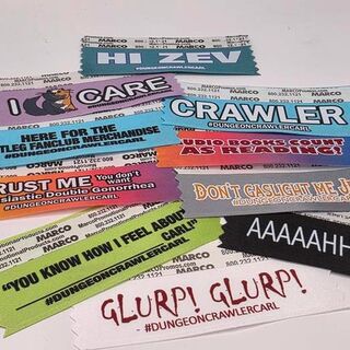 Mystery badge ribbon