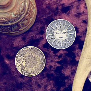 Divination Coin - Sun/Moon (Sol/Luna)