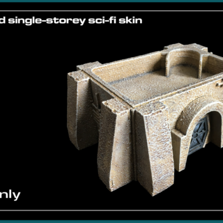 Standard single-storey sci-fi skin