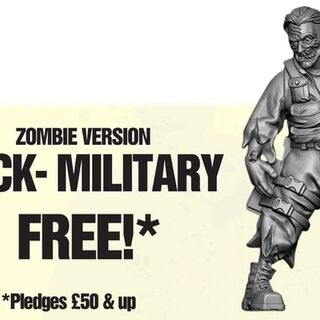 28mm - Jack - Military - Zombie