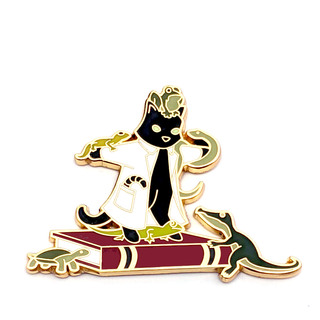 Herpetology Cat Pin